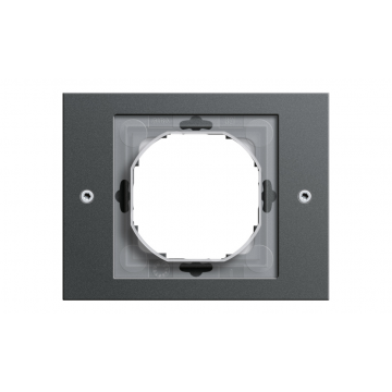 TX_44 (IP44) 1-gang frame Anthracite